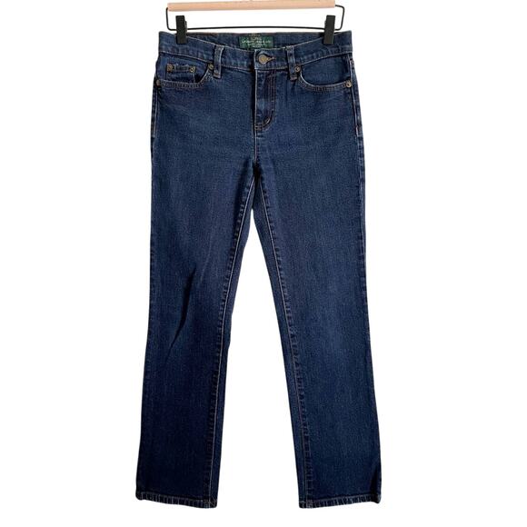 Lauren Ralph Lauren Straight Classic Jeans 4P - Picture 1 of 8